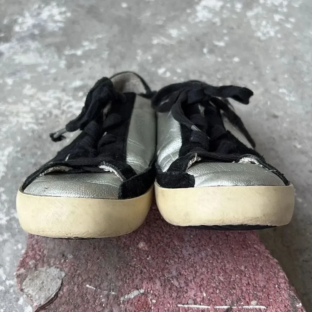 Golden goose, silver,kids, S Starr sneakers